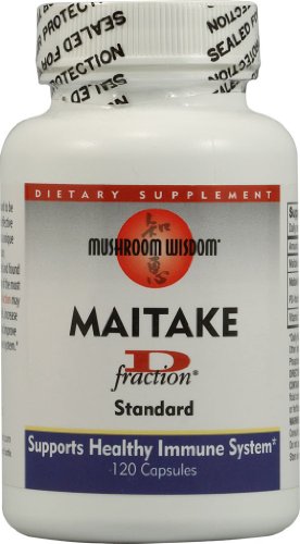 Grifron Maitake D-Fraction Standard Capsules, 120 Count