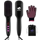 Ionic Hair Straightener Brush
