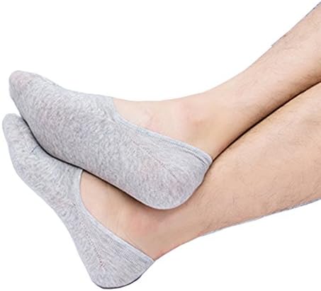Loafer Socks Mens No Show Hidden Socks Invisible Liner Athletic Socks 5 Pack
