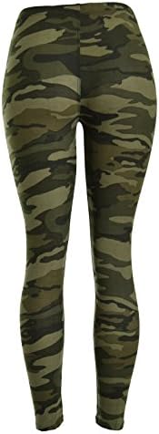 Printed Super Soft Leggings PLUS Size (Army Camouflage)
