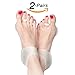 Past Limits Heel Pad Protectors and Ball of Foot Metatarsal Set (2-Pairs)