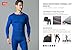 TSLA Men's Thermal Underwear Set, Microfiber Soft Fleece Lined Long Johns, Winter Warm Base Layer Top & Bottom, Soft Micro Fleece Black, X-Large