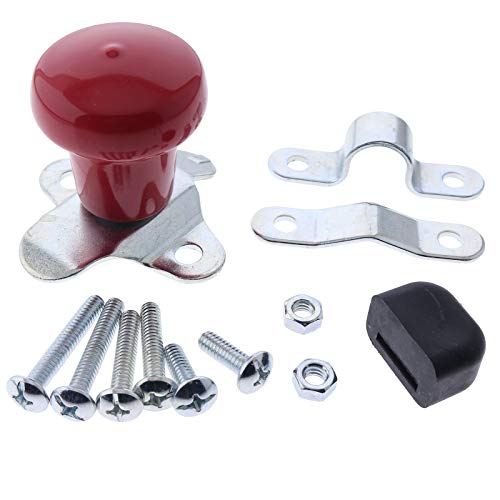 ZTUOAUMA Steering Wheel Spinner Knob with Rubber Sleeve WSV122R Fit for