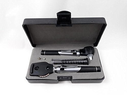 G.s led pocket otoscope set !double handle ! 2 free replacement b…