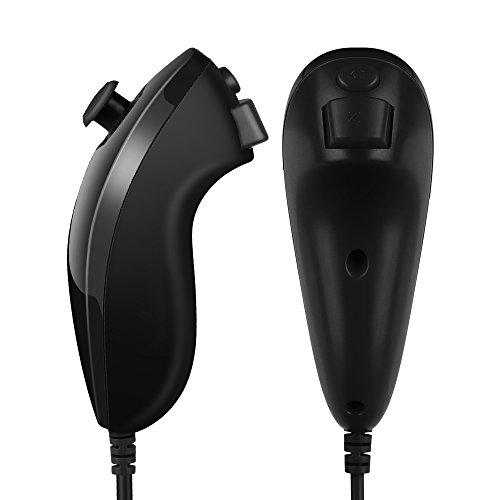 image for Lavuky Nunchuck Controller for Wii and Wii U, WR04 Replacement for Nin