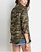 HaoDuoYi Women Casual Military Camouflage Lightweight Button Tops Shirt(M,Multicoloured)