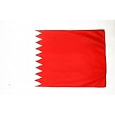 AZ FLAG - Bahrain Flag - 3x5 Ft - 100D Polyester Bahrain Banner with Two Metal Grommets - Fade Resistant - Vivid Colors - 3' x 5' Feet - 150x90 Cm
