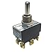 Gardner Bender GSW-16 Heavy-Duty Electrical Toggle Switch, DPDT, ON-(OFF)-ON, 20 A/125V AC, Screw Terminal