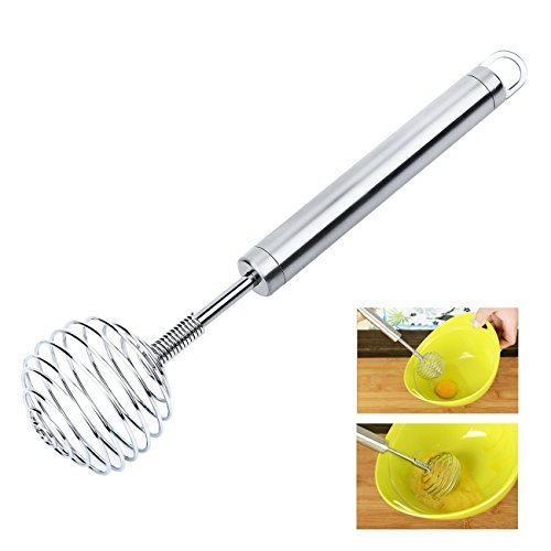 UREEN Stainless Steel Balloon Galaxy Spring Whisk Egg Beater Milk Blender For Blending, Whisking, Beating & Stirring
