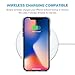 iPhone X Case Clear, CaseSolid Crystal Clear Ultra Thin Slim Fit Shockproof Bumper Full Protective Soft TPU Case for iPhone X - Clear