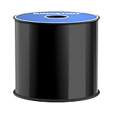 Kingston Premium Vinyl Label Tape, Black, 4" x