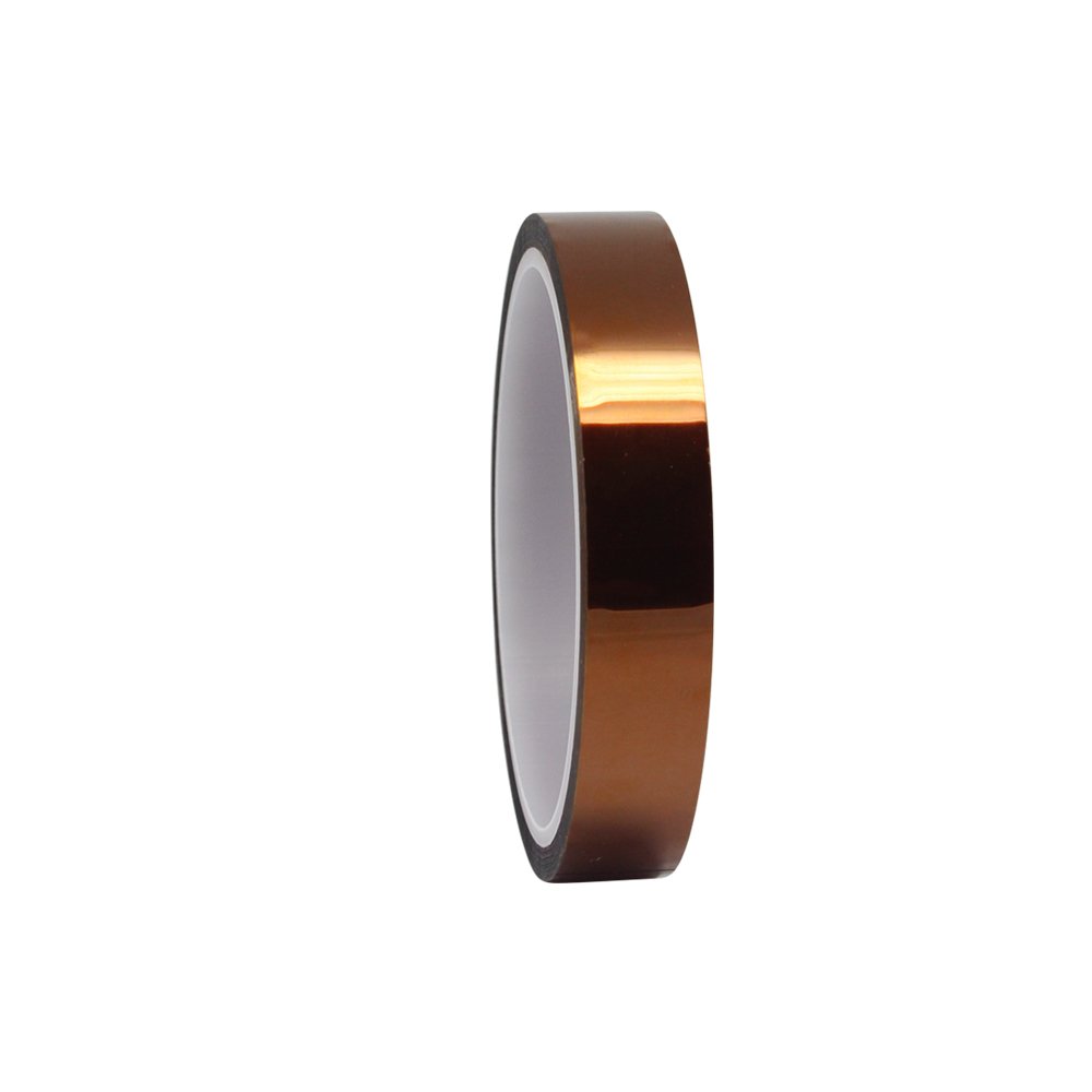 Accessotech 100ft Heat Resistant High Temperature Polyimide Tape Hot for Masking Soldering, Powder Coating, Sublimation and Insulating Circuit Boards 5/10/15/20/25/30/40/50mm (20mm)