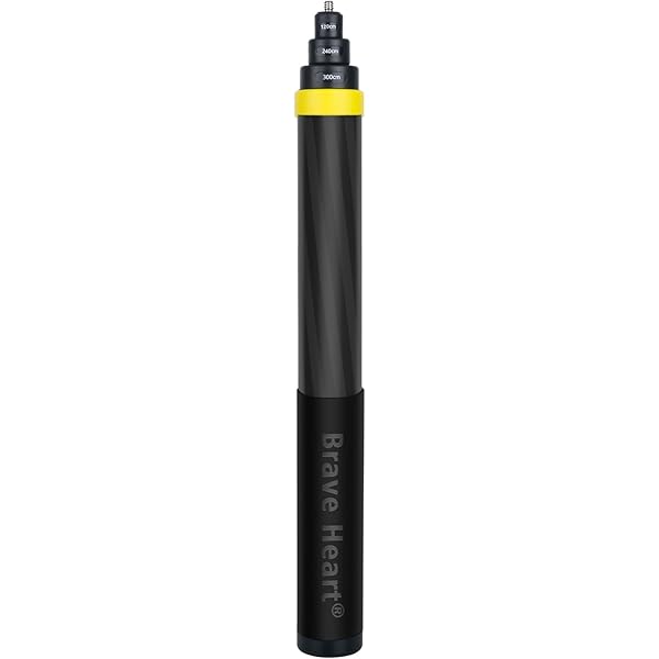Selfie Stick Invisible De Acción 100 Cm Insta360 X4/x3/go3 Color Negro