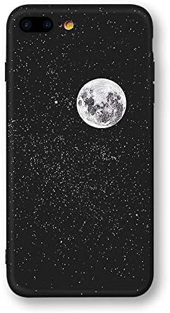 Zygeo - Newest Space Moon Astronaut Phone Cases For iphone 8 X Case Planet Star Frosted Soft Back Cover