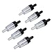 Pawfly 6 PCS Aquarium One Way Non-return Check Valves Air Pump Accessories for Fish Tank Black