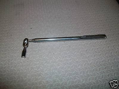 LOT OF ~ 3 ~ FLEX HEAD 1-1/4" LB TELESCOPING MAGNETIC MAGNET PICK-UP TOOL 800TMC