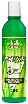 CrecePelo Natural Conditioner Rinse, 12.5oz. Per Bottle (9 Pack)