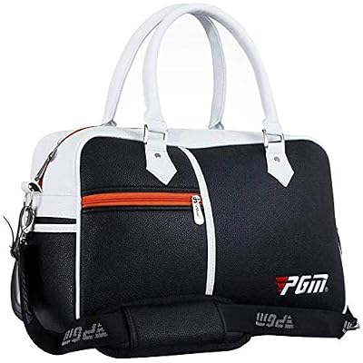 PGM PU Golf Duffle Bag Golf Clothing Bag,Boston Bag-with Seperate Shoes Store Bag