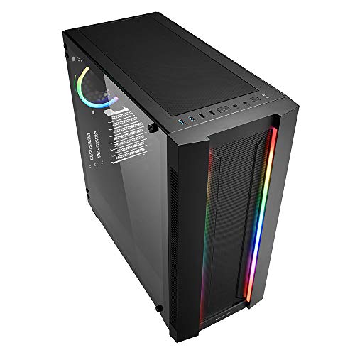 Sharkoon-ELITE-SHARK-CA200M-Caja-de-Ordenador-PC-Gaming-Semitorre-ATX-Negro