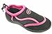 Sea Sox Children's Kids Water Shoes Aqua Socks Beach Pool Yoga Exercise Black/Pink Big Kid 3