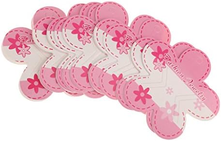 Diy いよいよ人気ブランド 50pcs 紙 ヘアクリップ収納 ケース ジュエリーホルダー 7 8センチメートル 全7パタン選べる 梅の花 ディスプレイカード 7 8