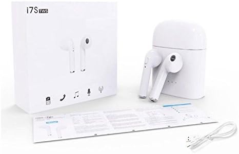 CRETO HBQ-i7 TWINS Mini Stereo Headset Earbuds Bluetooth 4.2 Headphone In-Ear Wireless with Mic