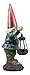 Ebros Walking Dead Zombie Gnome Carrying Lantern Garden Light Statue 17