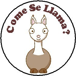 Come Se Llama ? 1.25" Pinback Button Badge / Pin - Funny Cute Humor