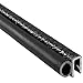 Trim-Lok Trim Seal with Side Bulb – Fits 3/16” Edge, 3/8” Bulb Seal Diameter, 25’ Length – PVC Plastic Trim with EPDM Rubber Seal, Easy to Install for Cars, Boats, RVs, Trucks, and Home Applications