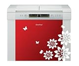 Misc. White Flower Decor Mural Art Sticker Wall Paper WDC-515 Book