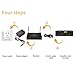 ELEGIANT VHF Wireless Microphone System with 2 Handheld Mics, Dual Channel Karaoke Singing Machine Portable Professional Home KTV Set