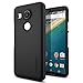 Nexus 5X Case, Spigen [Thin Fit] Exact-Fit [Black] Premium Matte Finish Hard Case for Nexus 5X (2015) - Black (SGP11756)