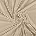 Utopia Bedding 2 Panels Grommet Blackout Curtains Thermal Insulated for Bedroom, W52 X L84 Inches, Beige