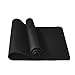 Youmako TPE Yoga Mat 6mm Non-Slip Thick High Density Used for Exercise，Outdoor & home (black)