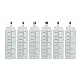 Houseables Food Squeeze Bottle, Syrup Bottles, Clear, 8 Oz, With Measurements, Red Cap, Plastic Storage, Reusable Ketchup Dispenser, For Cooking Oil, Paint, Sauces, Sauce, Squirt, Pancake, Mustard