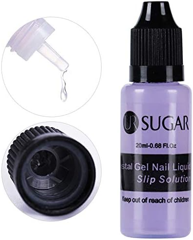 xxiaoTHAWxe Nail Art Liquid Latex Barrier, 20ml UV Soak Off Nail Extension Liquid Smooth Slip Solution Acrylic Builder Gel
