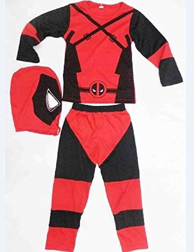 vogcrest Boy The Incredibles Robin Deadpool Ben Batman Spiderman The Flash Costume Halloween Costume For Kids Cosplay Clothing Set