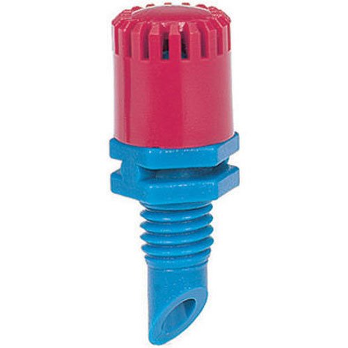 DIG 112B Drip Irrigation Spray Jet 360 Degree (10 Pack), Red/Blue
