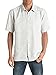Quiksilver Men's Aganoa Bay 4 Comfort Fit Button Down Casual Shirt, Glacier, XL