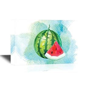 Watercolor Watermelon Premium