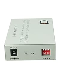 Multimode LC 850 nm Gigabit Fiber Media Converter   Incluye DVI D 1,804.5 ft (0.34 miles) LC   a UTP Cat5e Cat6 10 100 1000 RJ 45   Auto Sensing Gigabit o Fast Ethernet Speed   Jumbo Frame   LLF Support