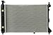 Prime Choice Auto Parts RK789 Aluminum Radiator