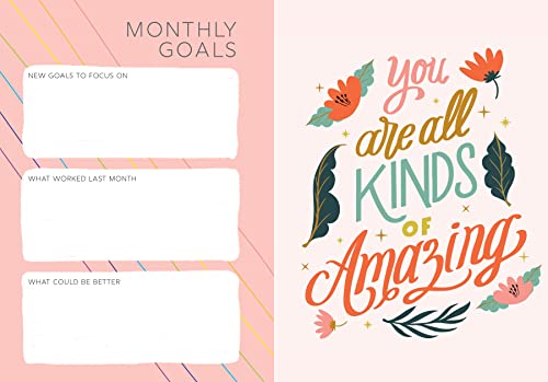 2022 Choose Happy Planner: 17-Month Weekly Happiness Planner with Stickers (Inspirational Monthly Planner for Women, Thru December 2022) (Inspire Instant Happiness Calendars & Gifts) - Image 4
