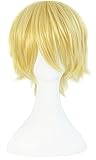 MapofBeauty Blonde Short Party Costume Cosplay Wigs