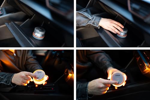 LEDguardian Road Flare Signal V16 IoT, feu d'avertissement LED certifié DGT 3.0, Utilisation obligatoire en Espagne, 1900K, localisation en Temps réel