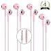 Earbuds, 4-Pack Premium Earphones Earbuds Headphones with Stereo Mic&Remote Control for iPhone iPad iPod Galaxy and More Android Smartphones Compatible with 3.5mm Headphone