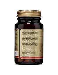Solgar – Vitamina B12, 100 mcg, 100 tabletas