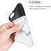 VIVIBIN iPhone 6 Case,iPhone 6s Case,Cute for Women Girls Clear Bumper Best Protective Soft Silicone Rubber Matte TPU Cover Slim Fit Best Phone Case for iPhone 6/iPhone 6s (Multi Black White Marble)
