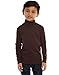 Leveret Boys Girls Kids Pullover Turtleneck 100% Cotton Turtleneck Brown Size 6 Years