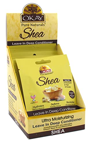 Okay Leave-In Deep Conditioning Packettes Shea (12 Pieces)
